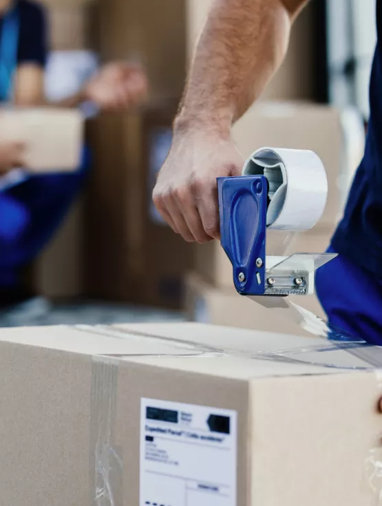 mover taping box